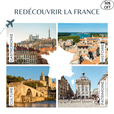 Offres spéciales sur les vols vers la France ! ✈️🇫🇷 Voyagez au meilleur prix au départ de l’Algérie vers Paris, Marseille, Lyon, Toulouse, Nice, Lille, Montpellier, Toulon, Strasbourg, Bordeaux et Nantes.