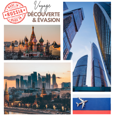 Offres spéciales sur les vols vers la Russie ! Voyagez au meilleur prix au départ de l’Algérie vers Russie