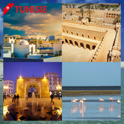 Offres spéciales sur les vols vers la Tunisie! Voyagez au meilleur prix au départ de l’Algérie vers Tunis.