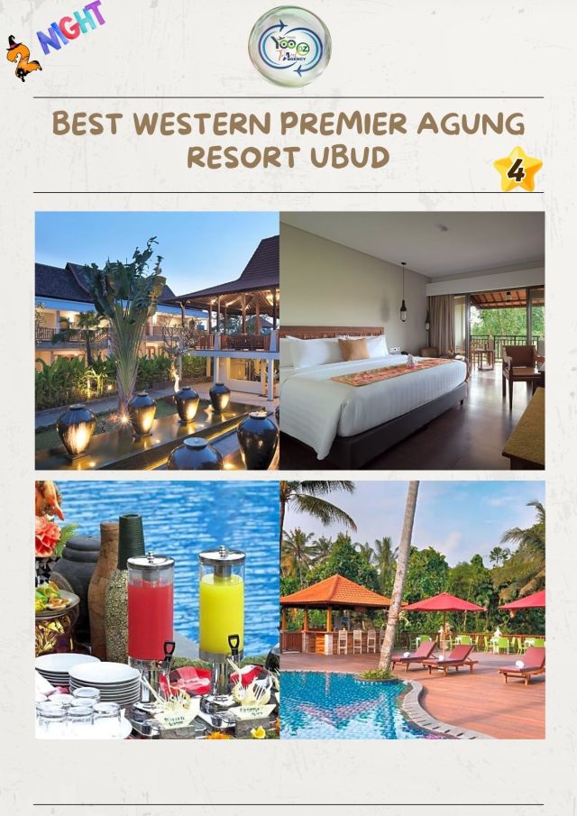 👉 Best Western Premier Agung – Ubud : 2 nuits