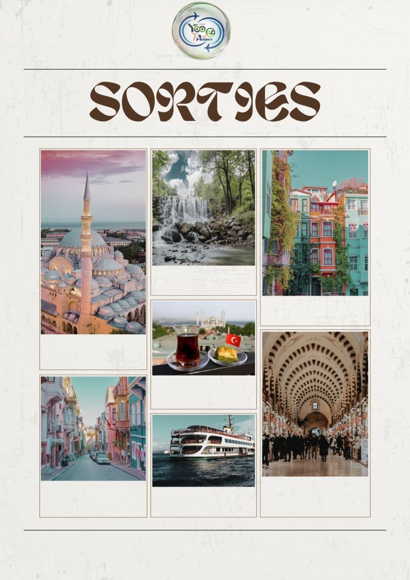 🧭 Excursions & visites incluses : 🐠 Aqua Florya Mall & Aquarium d’Istanbul (ticket non inclus) 🏝️ Îles des Princes avec déjeuner inclus