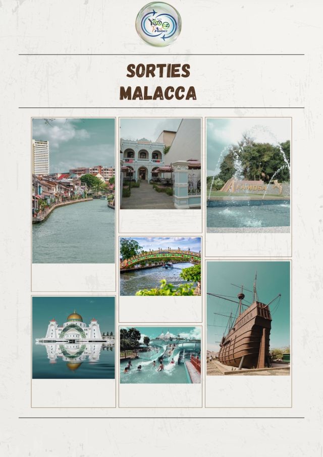 ✅Visite de la ville historique de Malacca ✅Safari au parc A’Famosa avec déjeuner